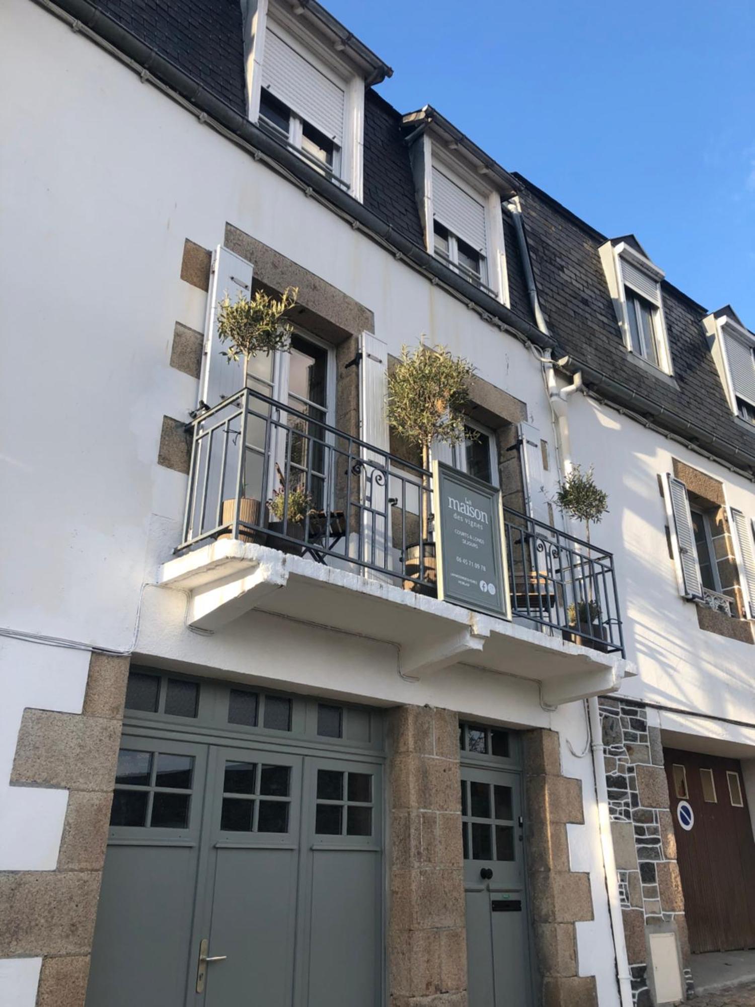 La Maison Des Vignes - Terrasse & Balcon Морле Екстер'єр фото